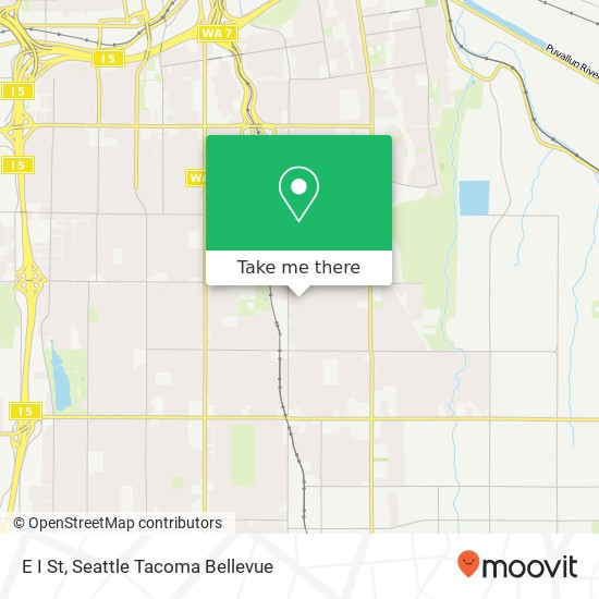 E I St, Tacoma, WA 98404 map