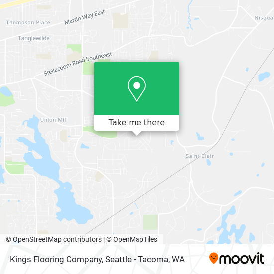 Kings Flooring Company map