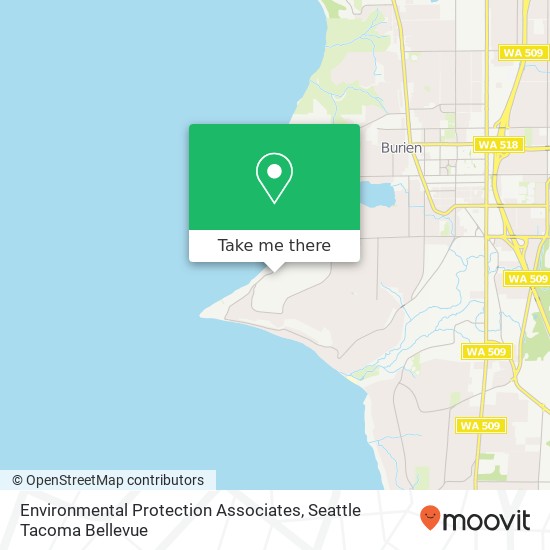 Environmental Protection Associates, 16415 29th Pl SW map