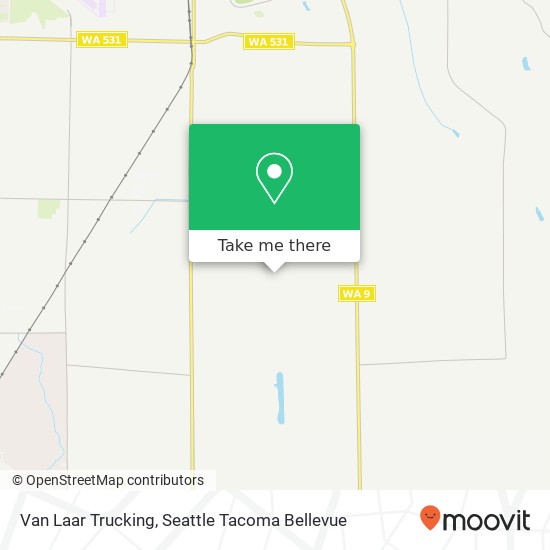 Mapa de Van Laar Trucking, 14221 77th Ave NE