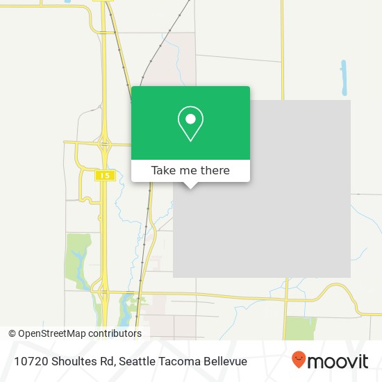 Mapa de 10720 Shoultes Rd, Marysville, WA 98270