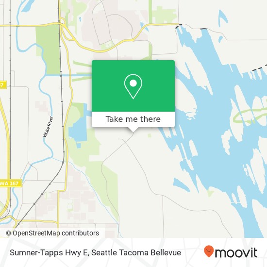 Sumner-Tapps Hwy E, Bonney Lake (SUMNER), WA 98391 map