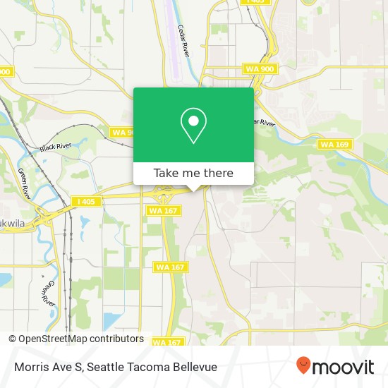 Morris Ave S, Renton, WA 98055 map