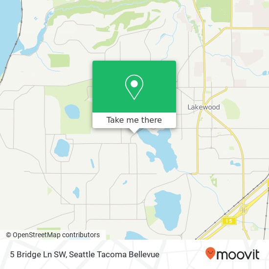 5 Bridge Ln SW, Lakewood, WA 98498 map