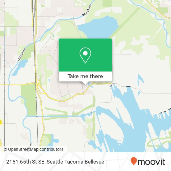 Mapa de 2151 65th St SE, Auburn, WA 98092