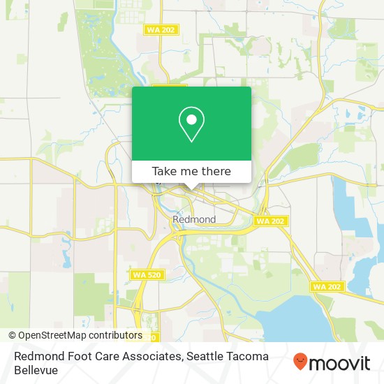 Redmond Foot Care Associates, 16146 Cleveland St Redmond, WA 98052 map