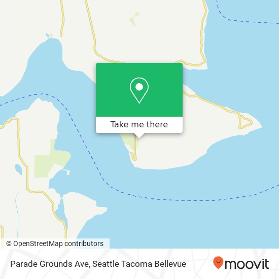 Mapa de Parade Grounds Ave, Bainbridge Island, WA 98110