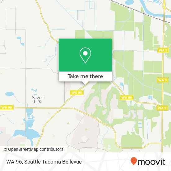 Mapa de WA-96, Snohomish, WA 98296