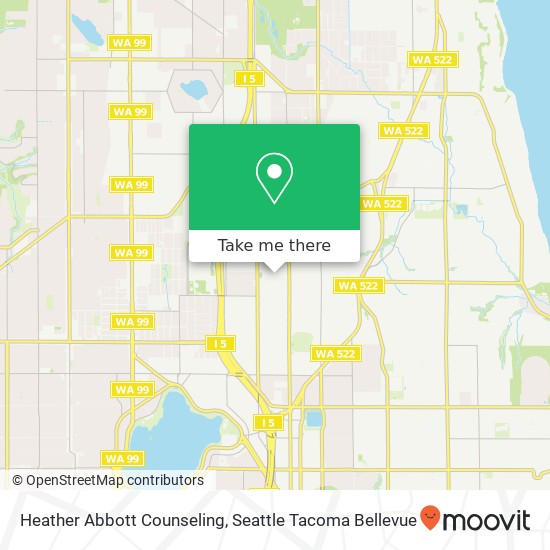 Mapa de Heather Abbott Counseling, 9520 8th Ave NE