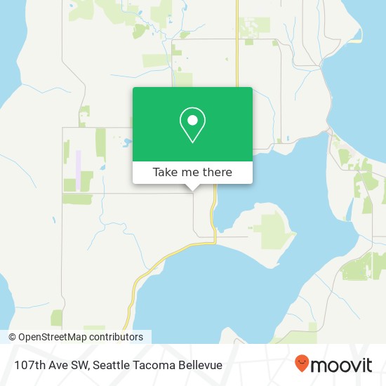 107th Ave SW, Vashon, WA 98070 map