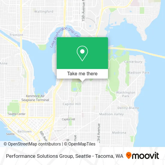 Performance Solutions Group map