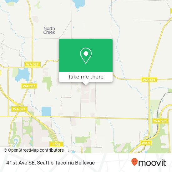 41st Ave SE, Bothell, WA 98021 map