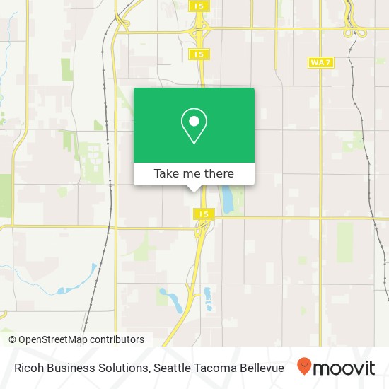 Ricoh Business Solutions, 6704 Tacoma Mall Blvd map