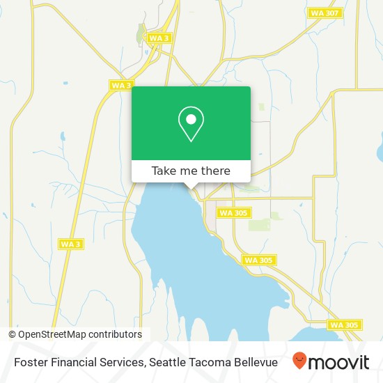 Foster Financial Services, King Olav Vei map