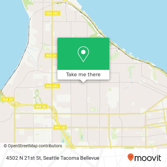 4502 N 21st St, Tacoma, WA 98406 map