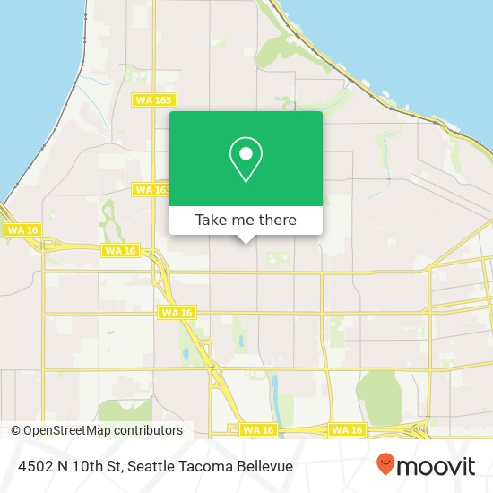 4502 N 10th St, Tacoma, WA 98406 map