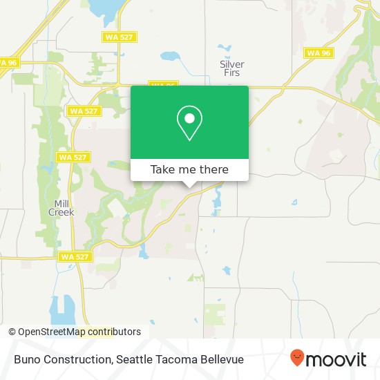 Mapa de Buno Construction, 3215 151st Pl SE