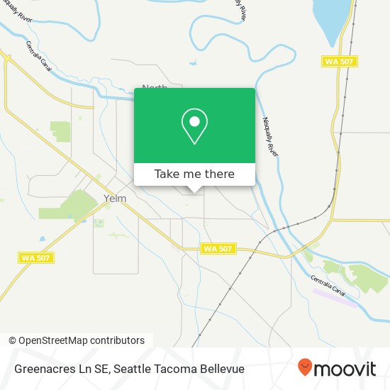 Greenacres Ln SE, Yelm, WA 98597 map