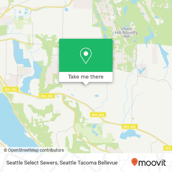 Seattle Select Sewers map