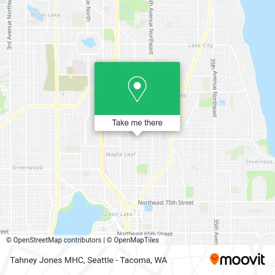 Tahney Jones MHC map
