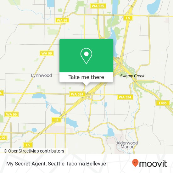 My Secret Agent, 19231 36th Ave W map