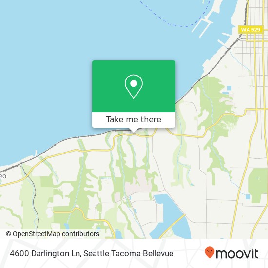 4600 Darlington Ln, Everett, WA 98203 map