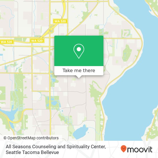 Mapa de All Seasons Counseling and Spirituality Center, 16051 NE 6th St