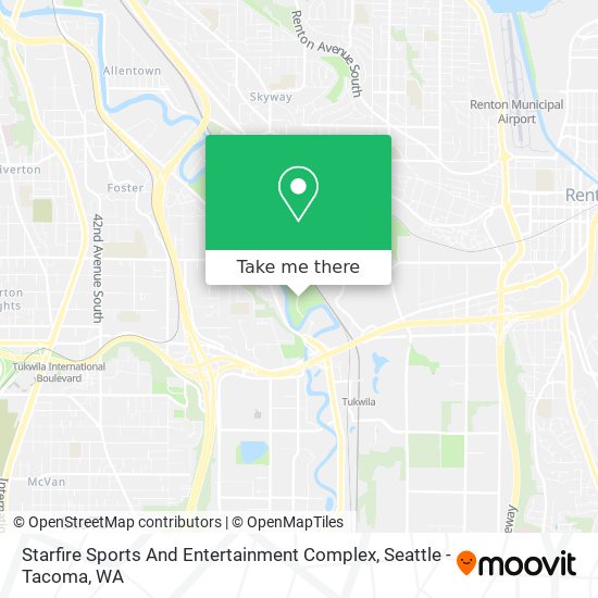 Mapa de Starfire Sports And Entertainment Complex