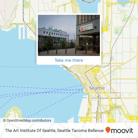 Mapa de The Art Institute Of Seattle