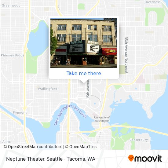 Mapa de Neptune Theater