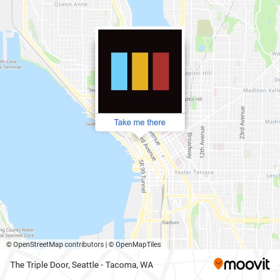 Mapa de The Triple Door