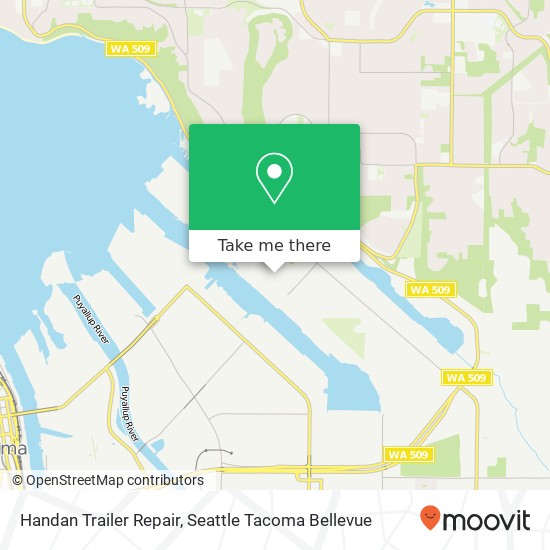 Handan Trailer Repair, 1801 E Alexander Ave map