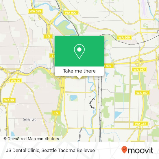 JS Dental Clinic, 327 Tukwila Pkwy map