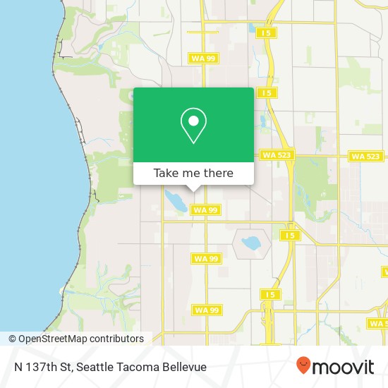 N 137th St, Seattle, WA 98133 map
