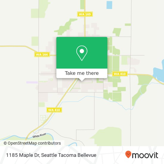 1185 Maple Dr, Enumclaw, WA 98022 map