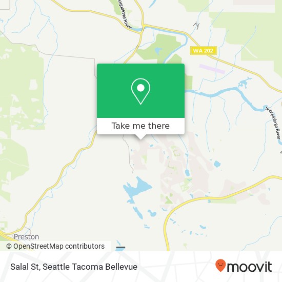 Mapa de Salal St, Snoqualmie, WA 98065