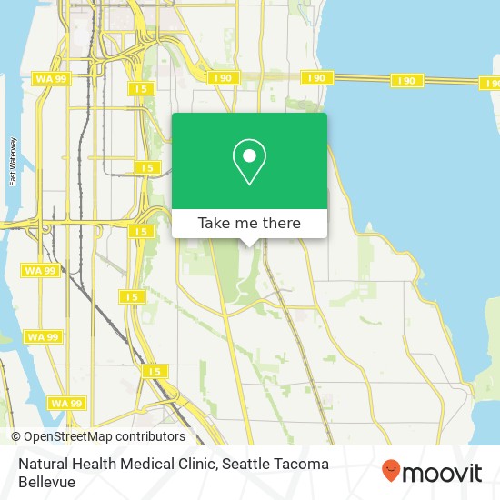 Natural Health Medical Clinic, 4002 25th Ave S map