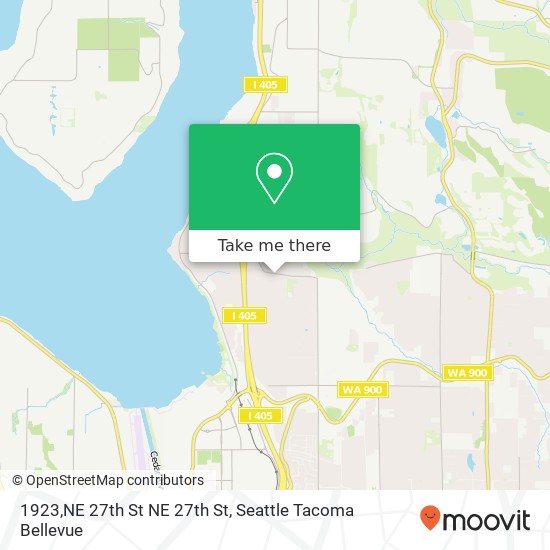 Mapa de 1923,NE 27th St NE 27th St, Renton, WA 98056