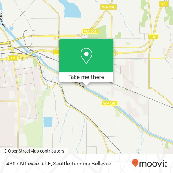 4307 N Levee Rd E, Fife, WA 98424 map