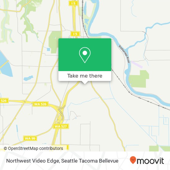 Northwest Video Edge, 7517 E Heather Way map