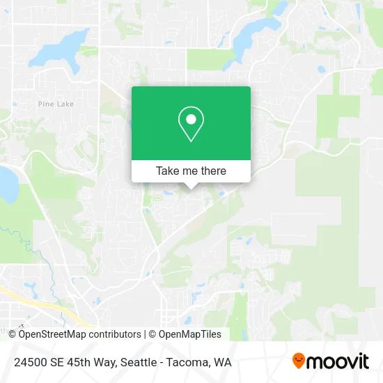 24500 SE 45th Way map