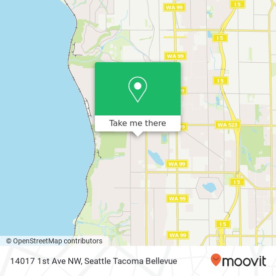 14017 1st Ave NW, Seattle, WA 98177 map