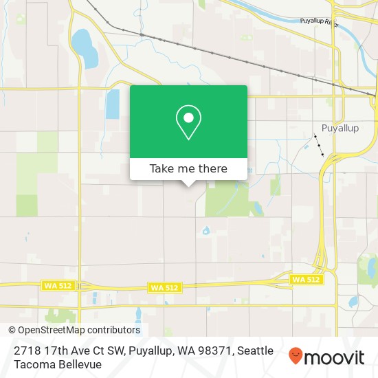 2718 17th Ave Ct SW, Puyallup, WA 98371 map