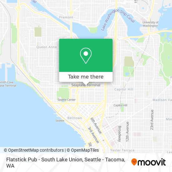 Flatstick Pub - South Lake Union map