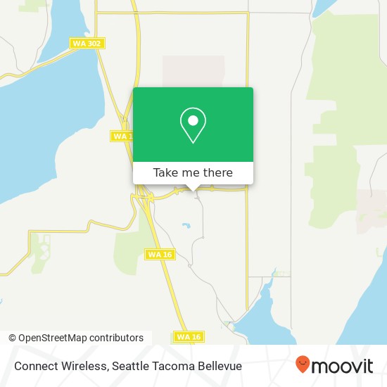 Mapa de Connect Wireless, 4784 Borgen Blvd NW