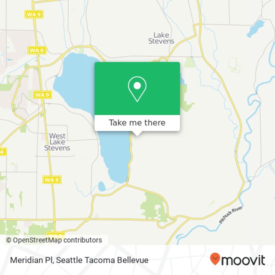 Mapa de Meridian Pl, Lake Stevens, WA 98258