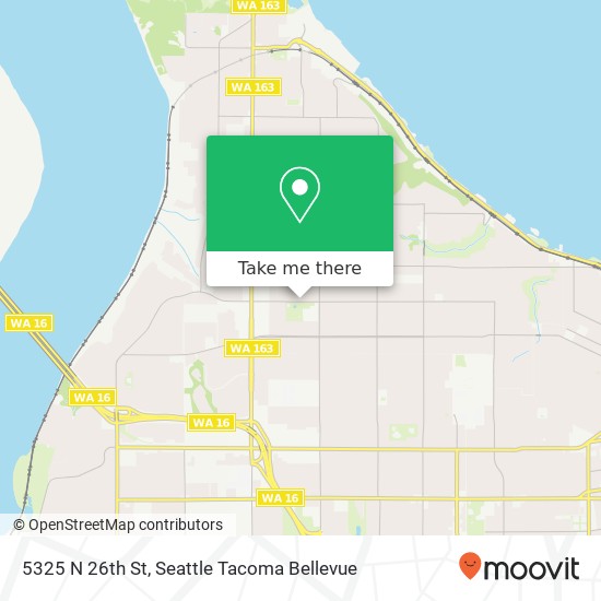 5325 N 26th St, Tacoma, WA 98407 map