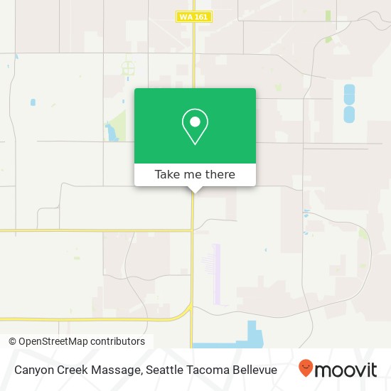 Mapa de Canyon Creek Massage, 15317 Meridian E