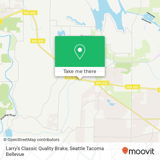 Larry's Classic Quality Brake, 19102 WA-410 E map