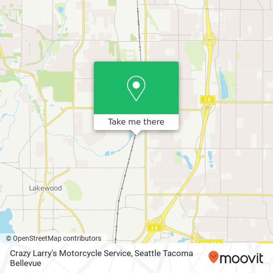 Crazy Larry's Motorcycle Service, 8016 Durango St SW map